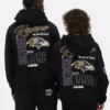 Hanorac cu glugă imprimat cu logo-ul echipei NFL Baltimore Ravens Hanorac cu glugă imprimat cu logo-ul echipei NFL Baltimore Ravens