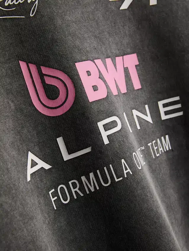Hanorac cu imprimeu BWT Alpine Formula One Team Hanorac cu imprimeu BWT Alpine Formula One Team