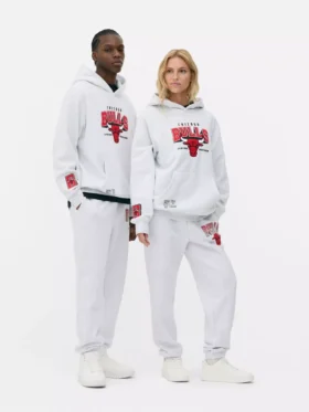 Hanorac cu logo-ul echipei NBA Chicago Bulls