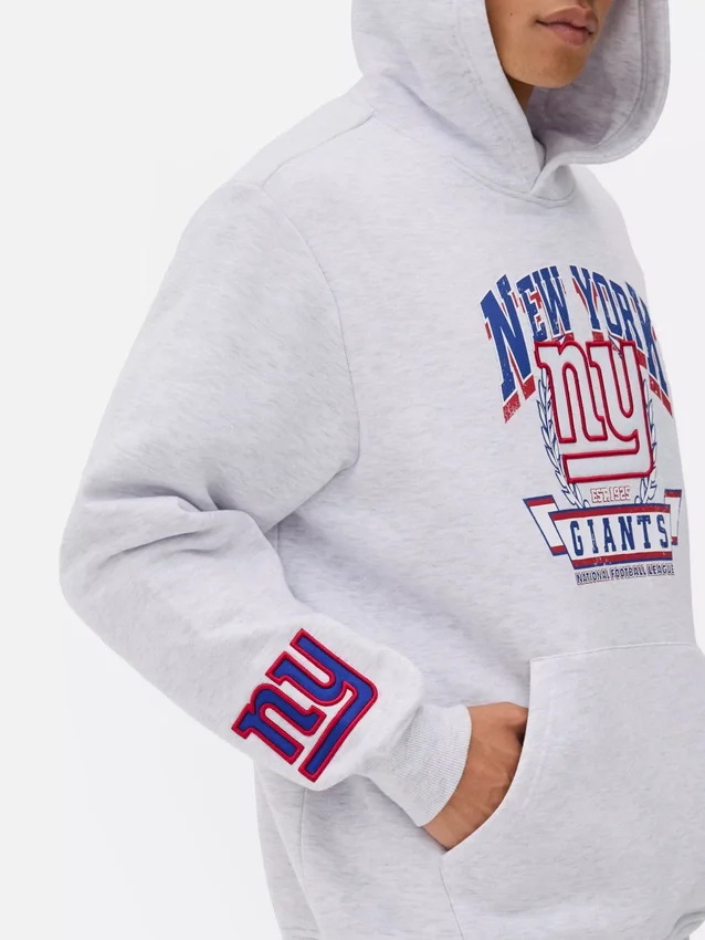 Hanorac cu logo-ul echipei New York Giants din NFL Hanorac cu logo-ul echipei New York Giants din NFL