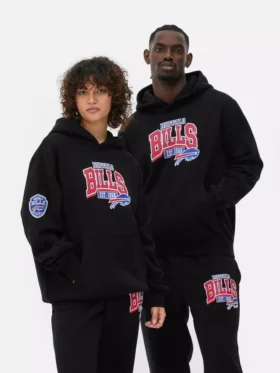 Hanorac cu logo-ul echipei NFL Buffalo Bills