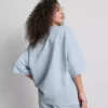 Hanorac cu mâneci căzute, din bumbac, marca NYC Hanorac cu mâneci căzute, din bumbac, marca NYC