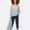 Hanorac oversized cu imprimeu din New York