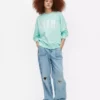 Hanorac oversized cu inscripția „Miami” Hanorac oversized cu inscripția „Miami”
