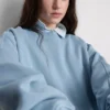 Hanorac oversized cu umeri coborâți Hanorac oversized cu umeri coborâți