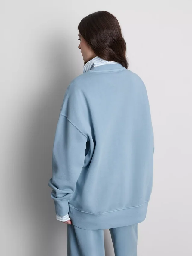 Hanorac oversized cu umeri coborâți Hanorac oversized cu umeri coborâți