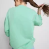 Hanorac oversized din bumbac cu model Malibu
