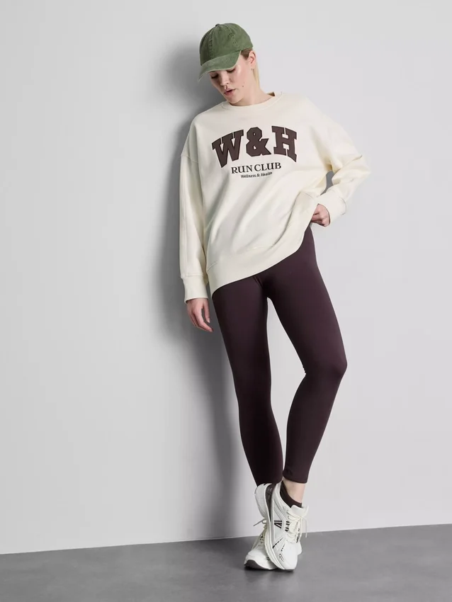 Hanorac oversized din bumbac cu procent ridicat, pentru clubul de alergare Hanorac oversized din bumbac cu procent ridicat, pentru clubul de alergare