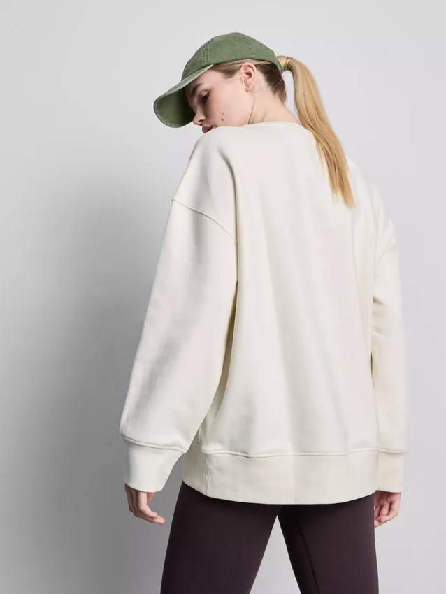 Hanorac oversized din bumbac cu procent ridicat, pentru clubul de alergare Hanorac oversized din bumbac cu procent ridicat, pentru clubul de alergare