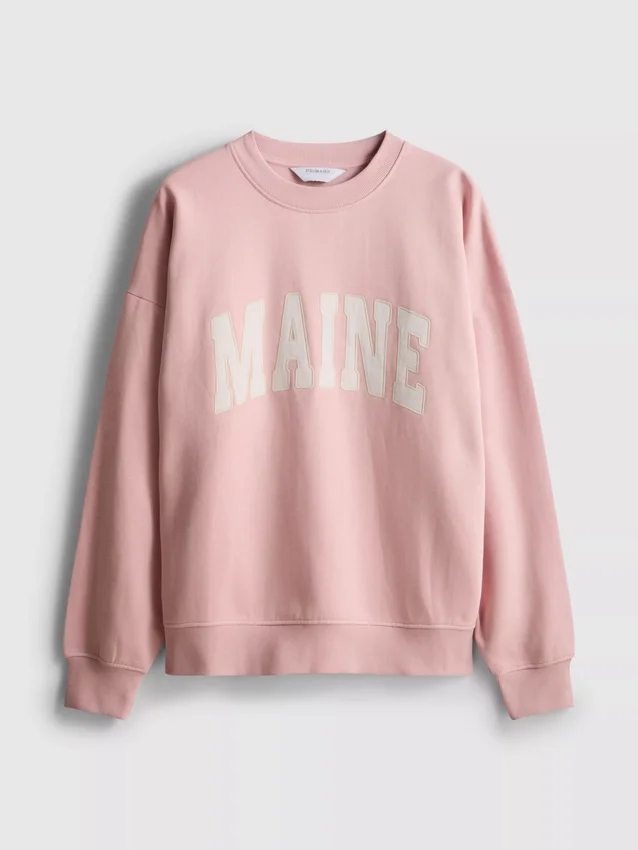 Hanorac oversized din bumbac din Maine Hanorac oversized din bumbac din Maine