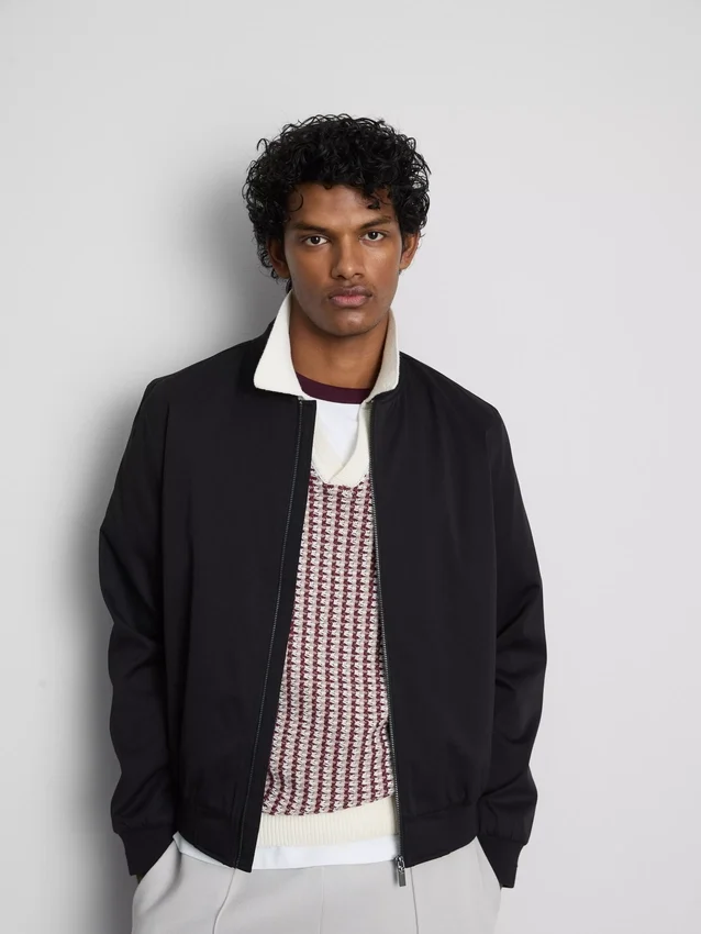 Jachetă bomber elegantă Jachetă bomber elegantă