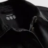 Jachetă din denim cu buzunare aplicate din bumbac Jachetă din denim cu buzunare aplicate din bumbac