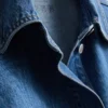 Jachetă din denim cu buzunare aplicate din bumbac