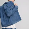 Jachetă din denim în stil trucker Jachetă din denim în stil trucker