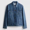 Jachetă din denim în stil trucker Jachetă din denim în stil trucker