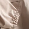 Jachetă scurtă de ploaie strânsă în talie Jachetă scurtă de ploaie strânsă în talie
