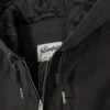 Jacheta cu glugă din pânză rezistentă Jacheta cu glugă din pânză rezistentă