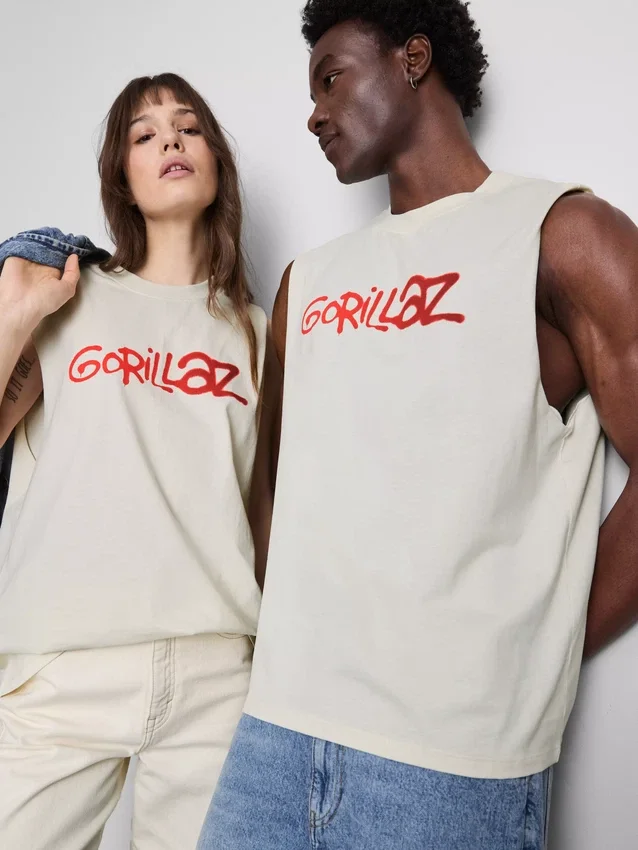 Maiou cu imprimeu Gorillaz Maiou cu imprimeu Gorillaz