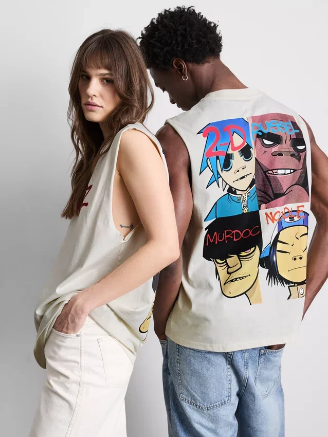 Maiou cu imprimeu Gorillaz Maiou cu imprimeu Gorillaz