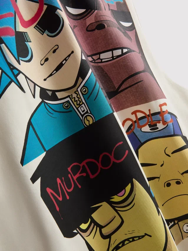 Maiou cu imprimeu Gorillaz Maiou cu imprimeu Gorillaz
