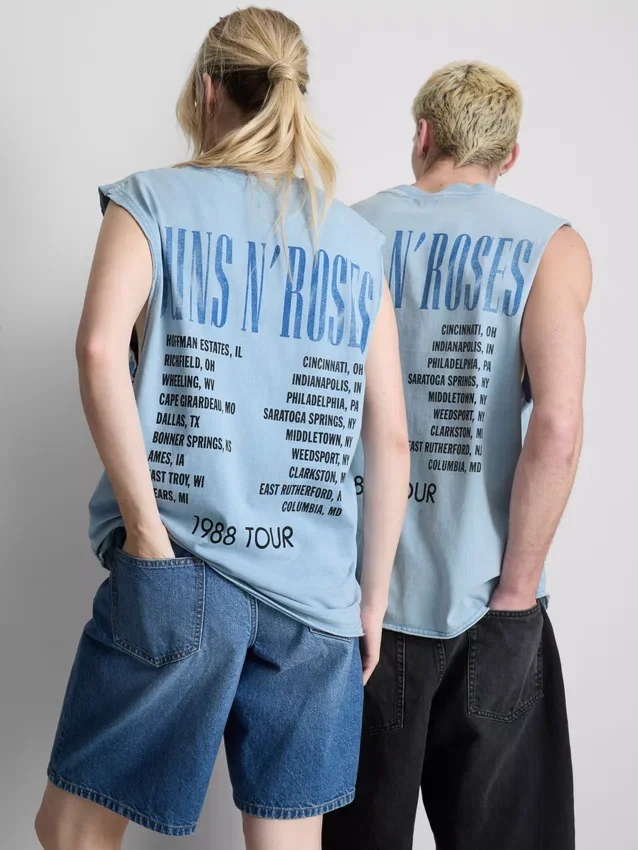 Maiou cu imprimeu Guns N’ Roses Maiou cu imprimeu Guns N’ Roses