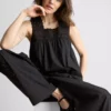 Maiou cu inserție brodată Maiou cu inserție brodată