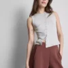 Maiou cu nasturi, cu conținut ridicat de bumbac Maiou cu nasturi, cu conținut ridicat de bumbac