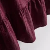 Maiou cu tiv peplum în dungi Maiou cu tiv peplum în dungi