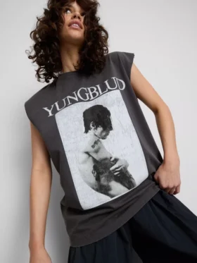 Maiou din bumbac cu imprimeu Yungblud