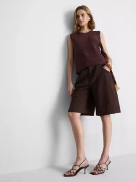 Maiou din tricot croșetat de la The Edit