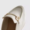 Mocasini tip mule din piele sintetică cu detalii în formă de zăbală