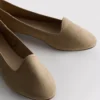 Încălțăminte de balet din piele de căprioară