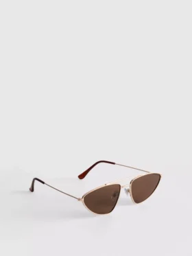 Ochelari de Soare cu ramă metalică în stil aviator