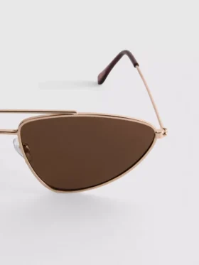 Ochelari de Soare cu ramă metalică în stil aviator