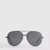Ochelari de soare de tip aviator cu lentile colorate