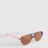 Ochelari de Soare din acril, în stil aviator