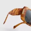 Ochelari de Soare dreptunghiulari cu ramă în model „tortoiseshell” Ochelari de Soare dreptunghiulari cu ramă în model „tortoiseshell”