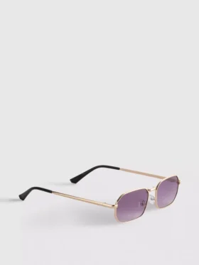 Ochelari de Soare dreptunghiulari din metal