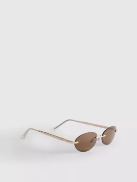 Ochelari de Soare fără ramă, cu lentile ovale Ochelari de Soare fără ramă, cu lentile ovale