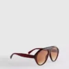 Ochelari de soare masivi în stil aviator Ochelari de soare masivi în stil aviator