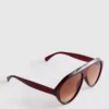 Ochelari de soare masivi în stil aviator Ochelari de soare masivi în stil aviator