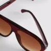 Ochelari de soare masivi în stil aviator Ochelari de soare masivi în stil aviator