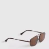Ochelari de Soare metalici cu formă geometrică Ochelari de Soare metalici cu formă geometrică