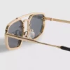 Ochelari de Soare metalici cu formă geometrică Ochelari de Soare metalici cu formă geometrică