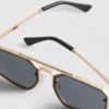 Ochelari de Soare metalici cu formă geometrică Ochelari de Soare metalici cu formă geometrică