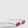 Ochelari de Soare ovali din metal Ochelari de Soare ovali din metal