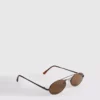 Ochelari de Soare rotunzi din metal Ochelari de Soare rotunzi din metal
