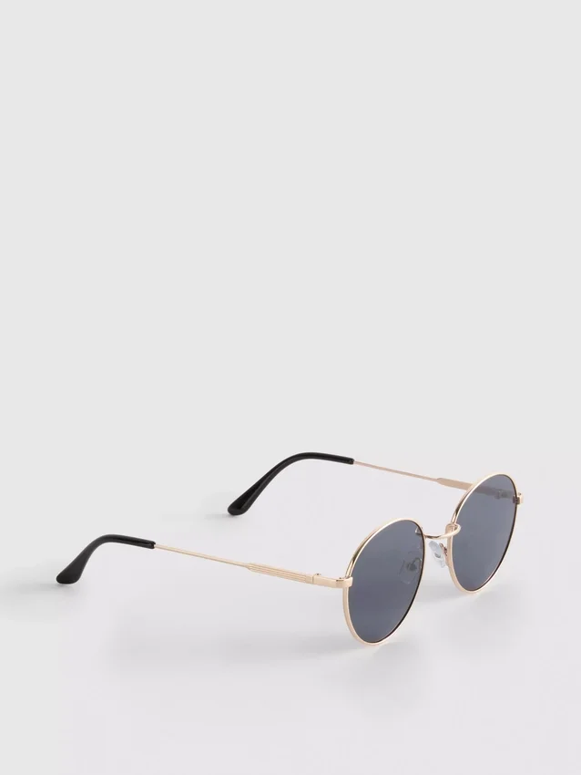 Ochelari de Soare rotunzi din metal Ochelari de Soare rotunzi din metal