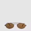 Ochelari de Soare rotunzi din metal Ochelari de Soare rotunzi din metal