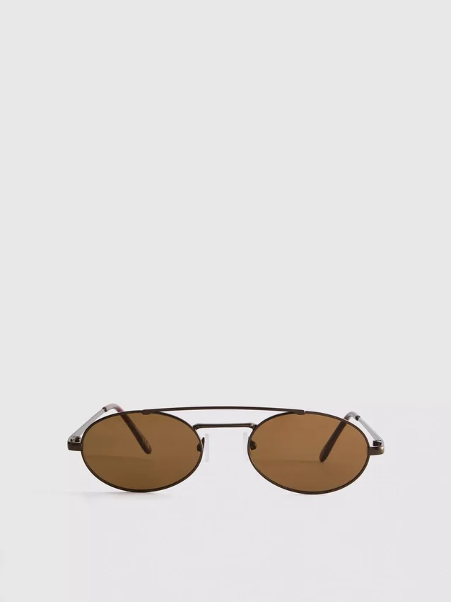 Ochelari de Soare rotunzi din metal Ochelari de Soare rotunzi din metal